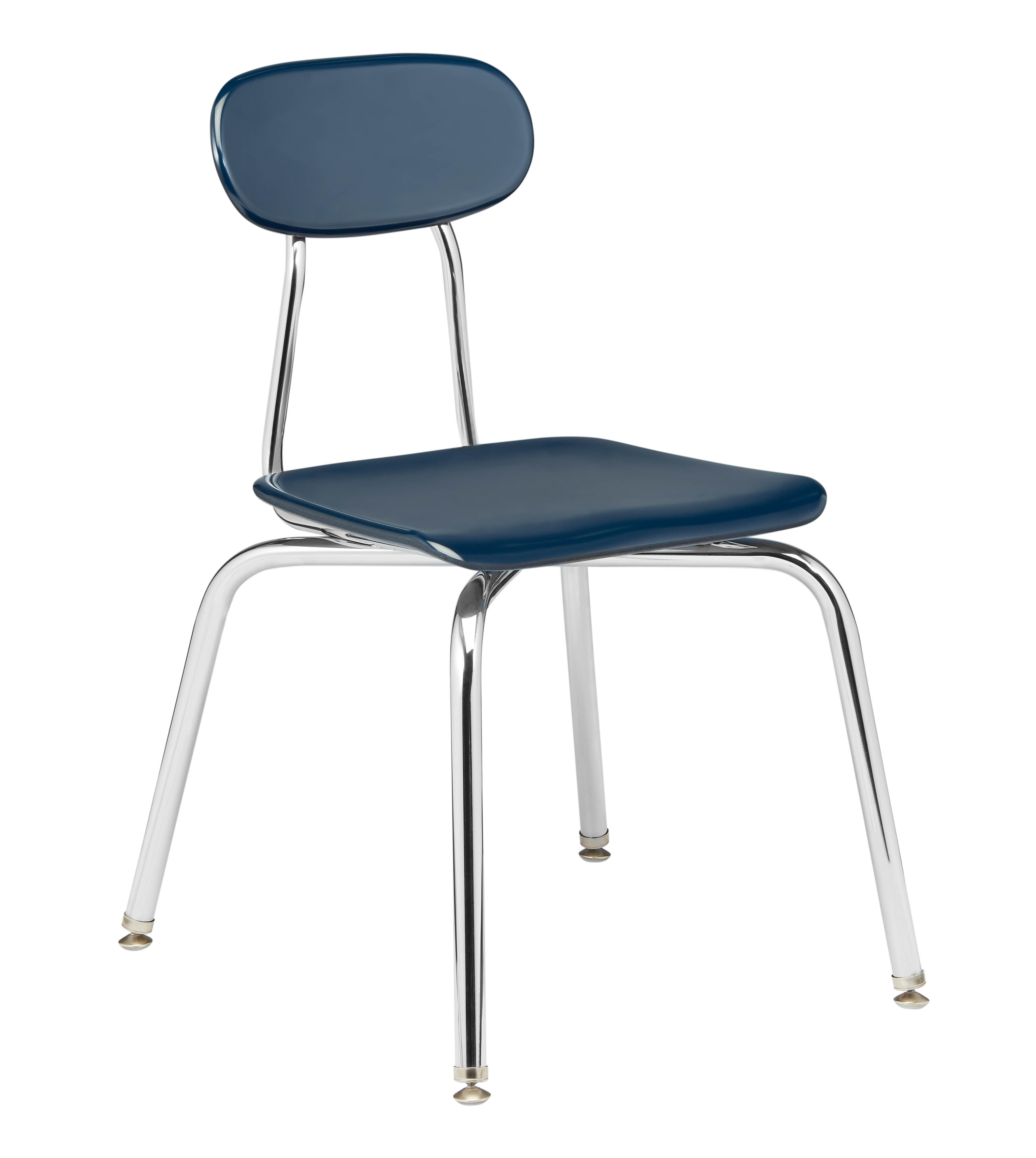 Braced Combo School Desk - Hard Top - 16 Seat Height, Plastic Academia